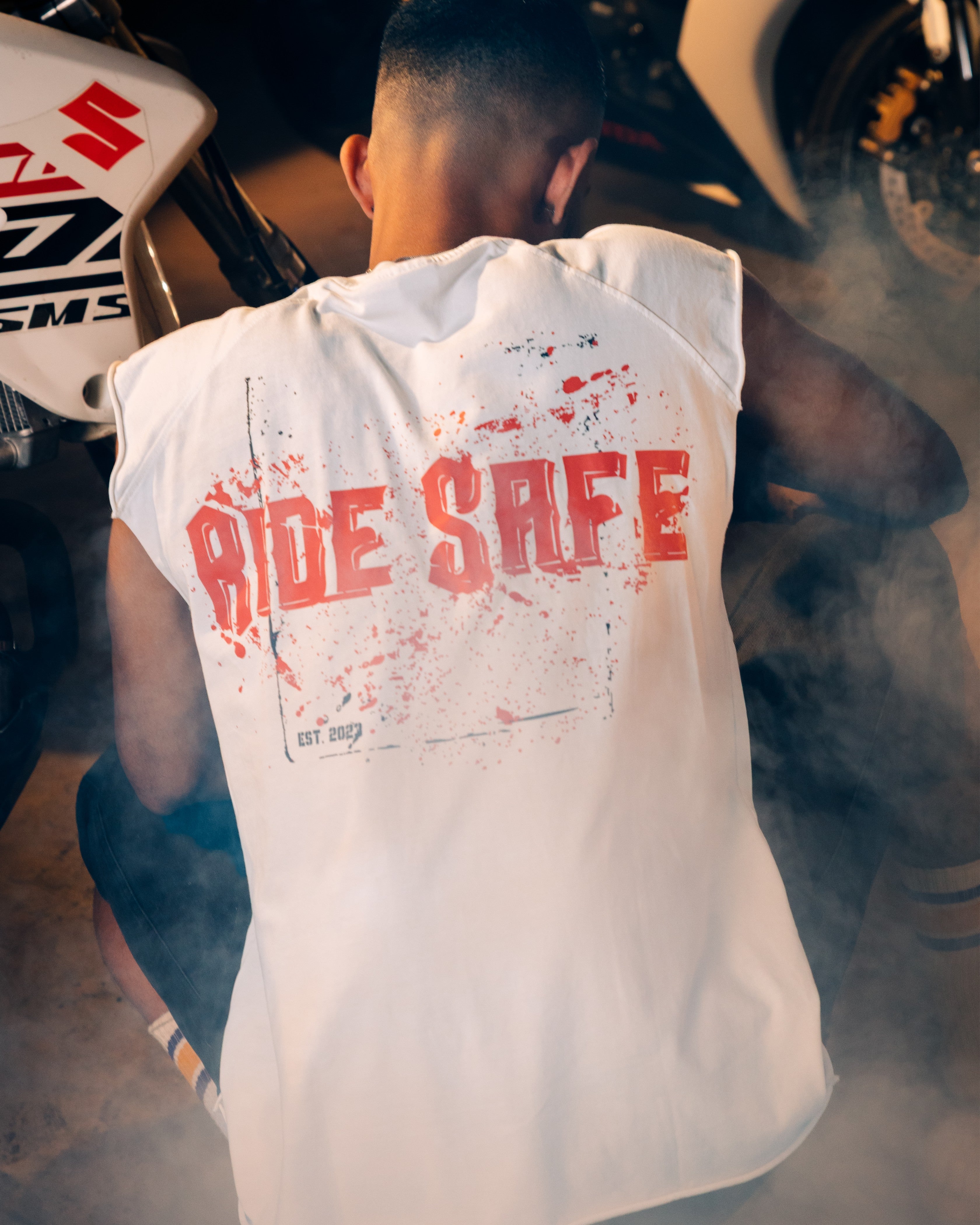 THROTTLE TANK TOP - RIDE SAFE