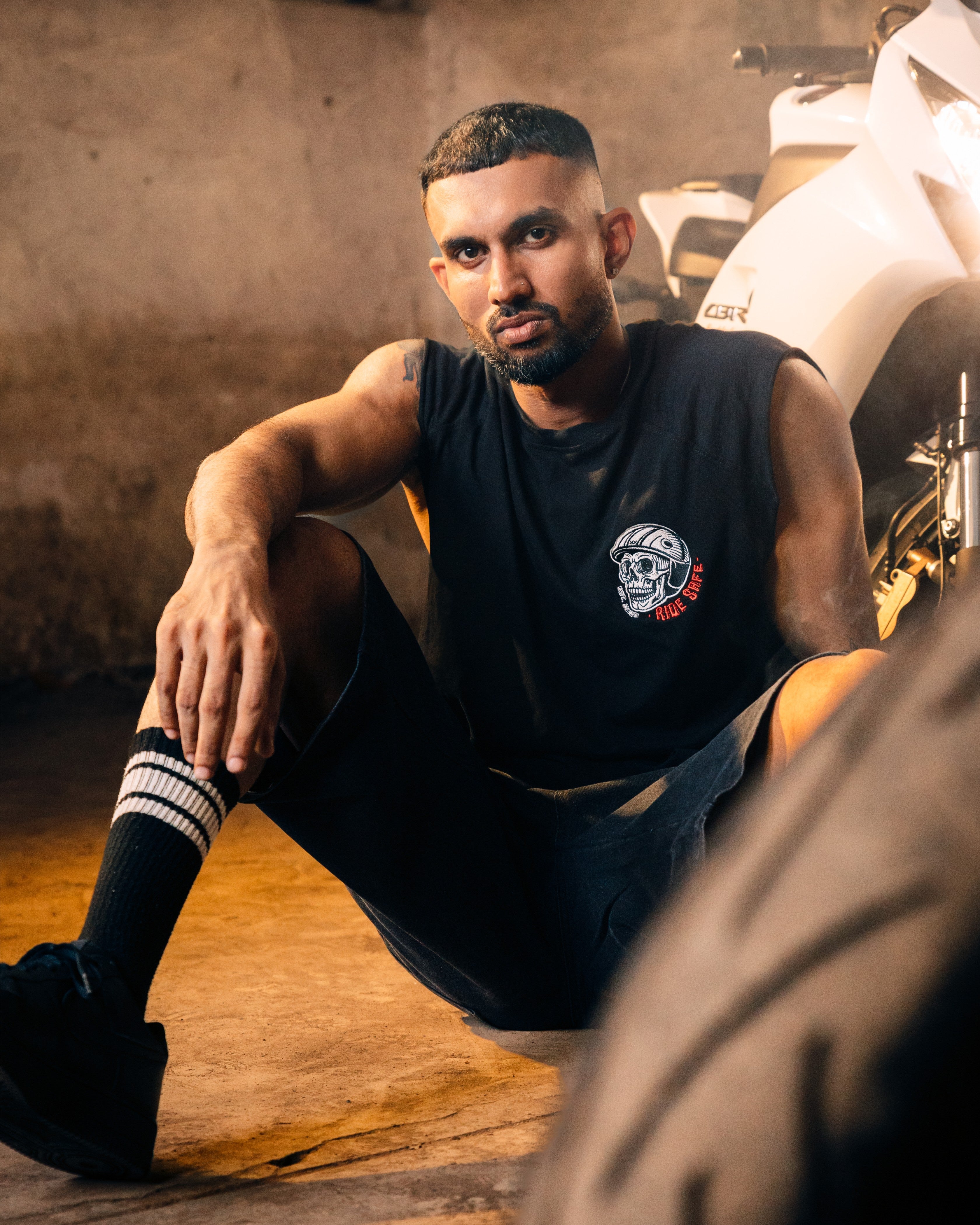THROTTLE TANK TOP - RIDE SAFE