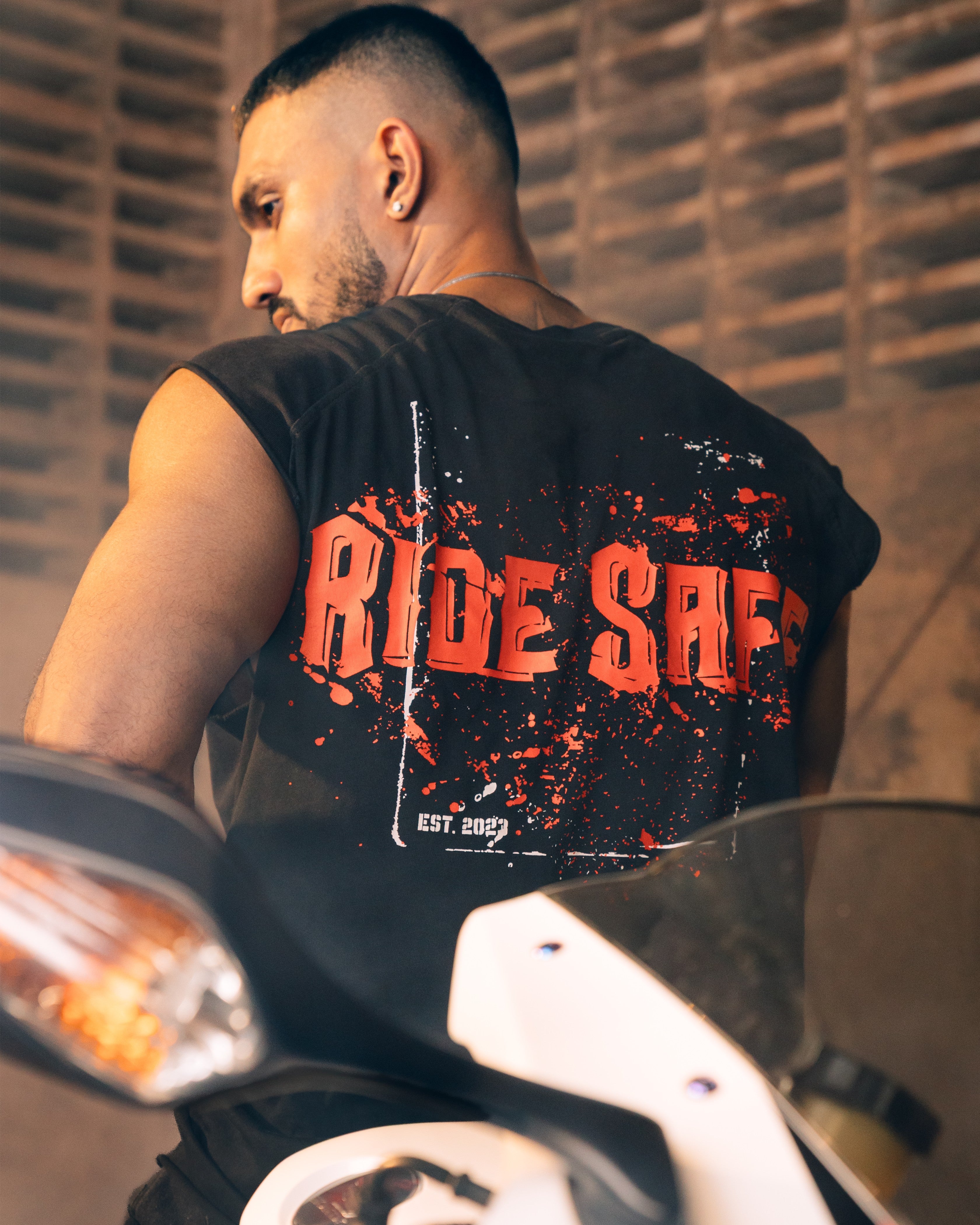 THROTTLE TANK TOP - RIDE SAFE
