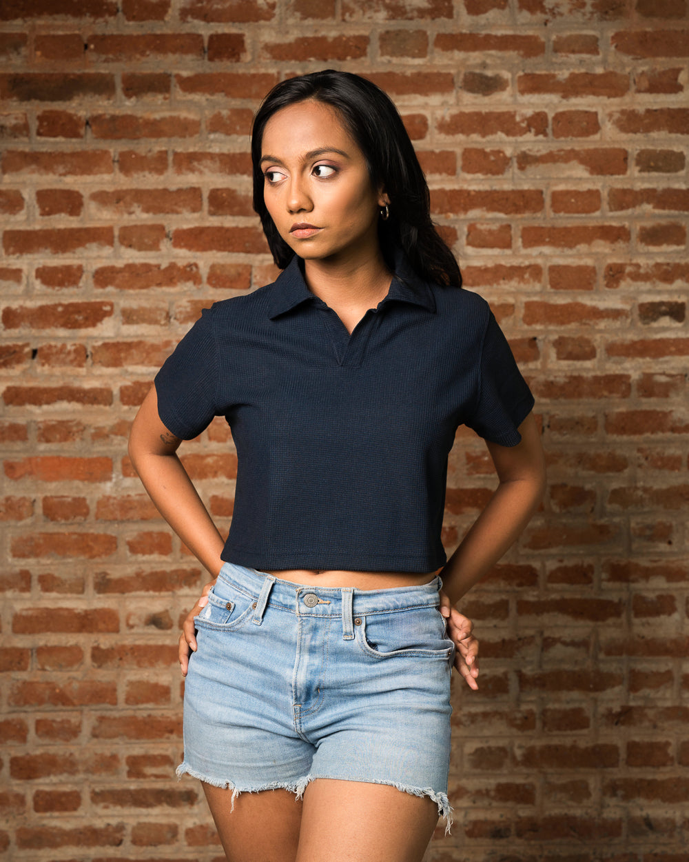 WAFFLE WOMEN CROP