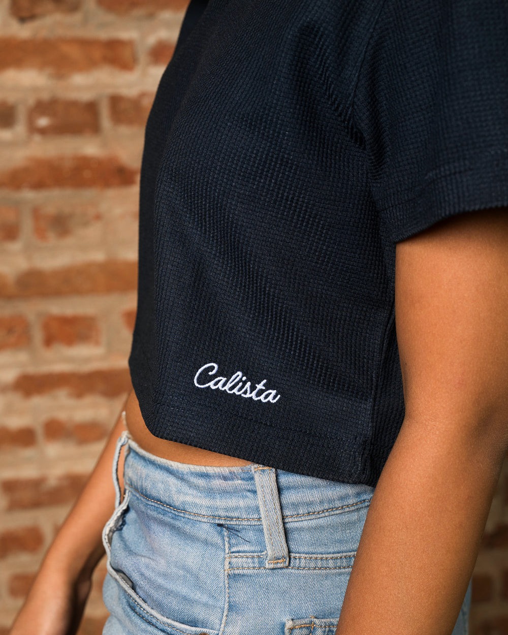 WAFFLE WOMEN CROP
