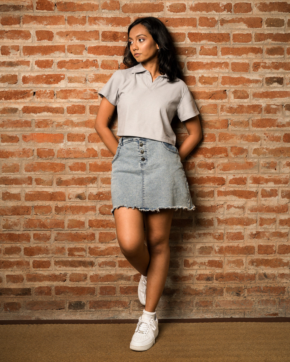 WAFFLE WOMEN CROP
