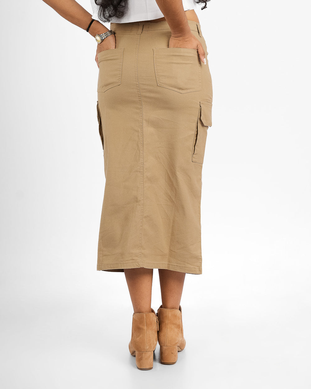 Cargo Skirt Plus Size Khaki Skirt Review URBAN CARGO SKIRT