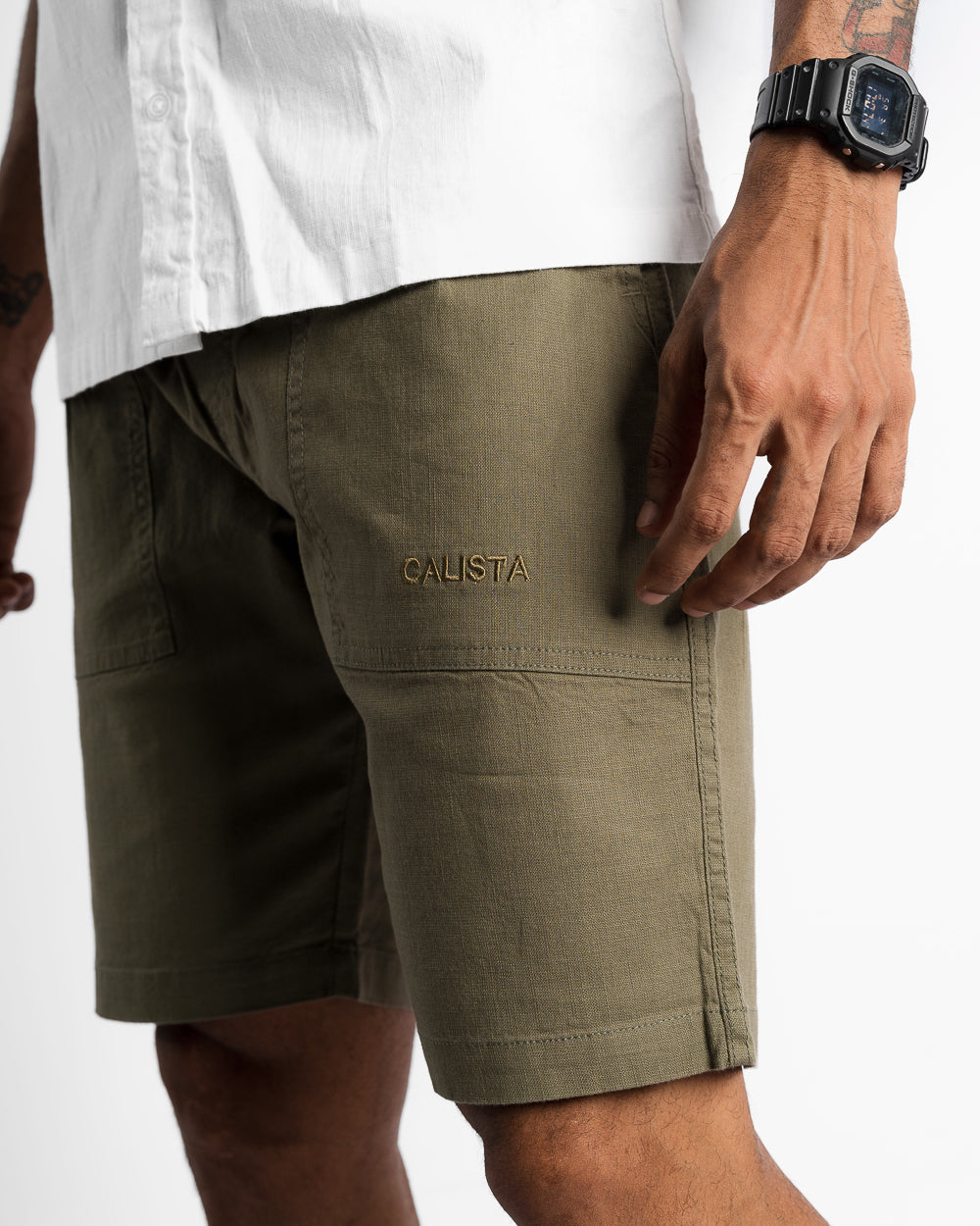 NOMAD LINEN SHORT