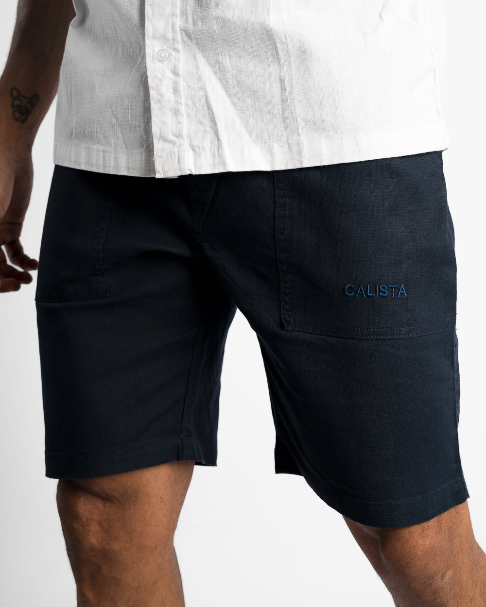 NOMAD LINEN SHORT