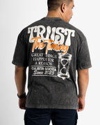 THE TIMING ACID WASHED  T
