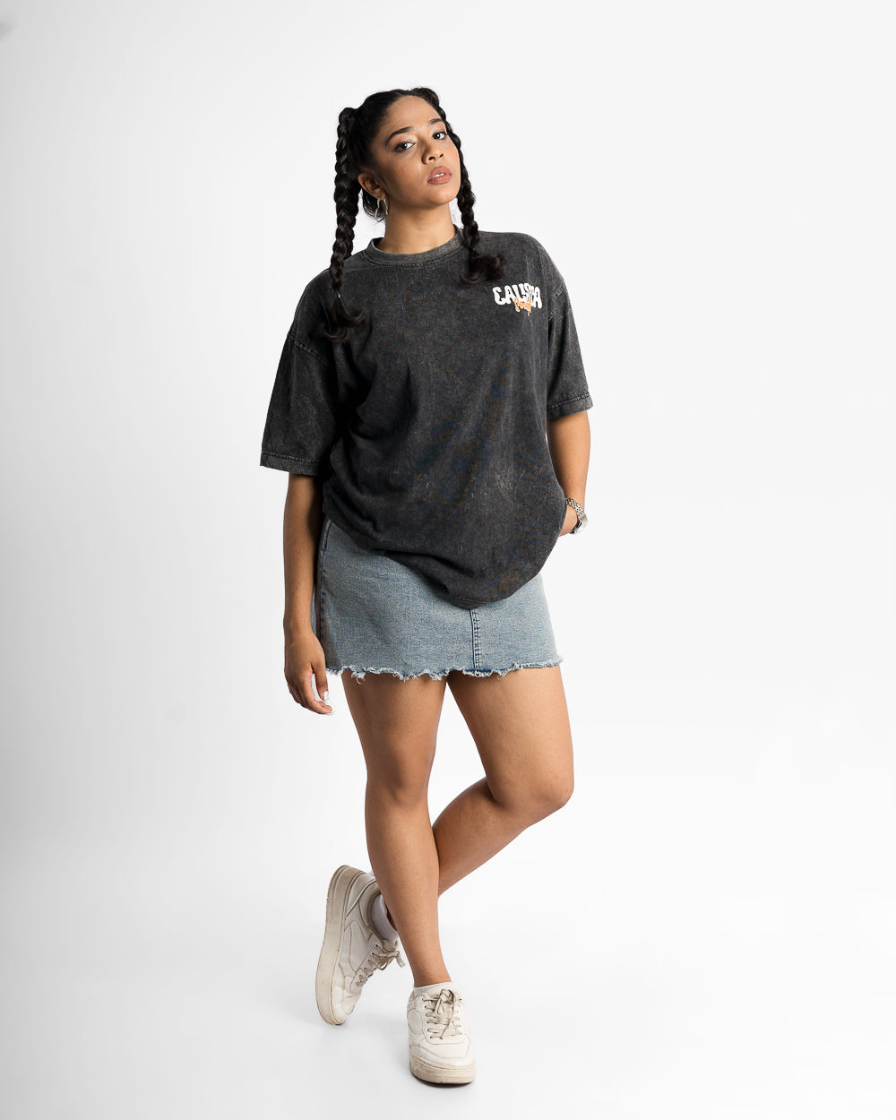 THE TIMING ACID WASHED  T